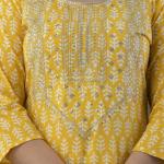 Printed Sequence Kurta Set