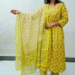 Printed Sequence Kurta Set